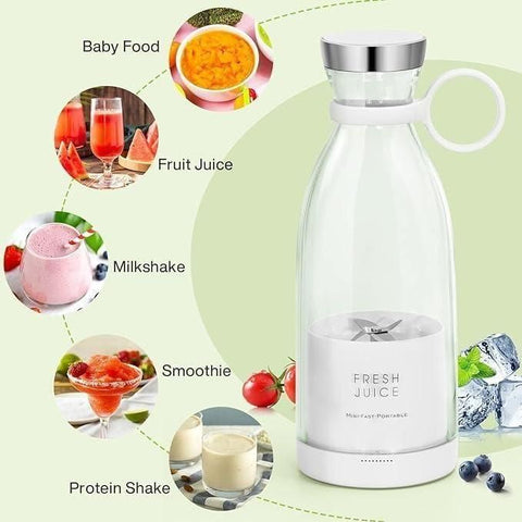 Portable Mini Bottle Juicer Blender