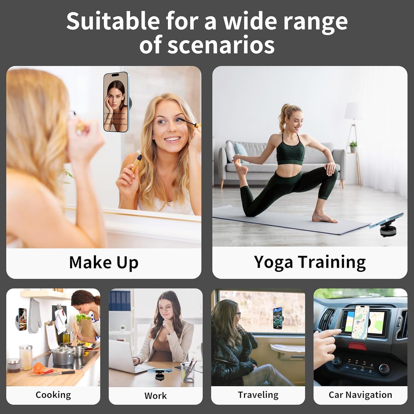 Premium Magnetic Suction Phone Holder