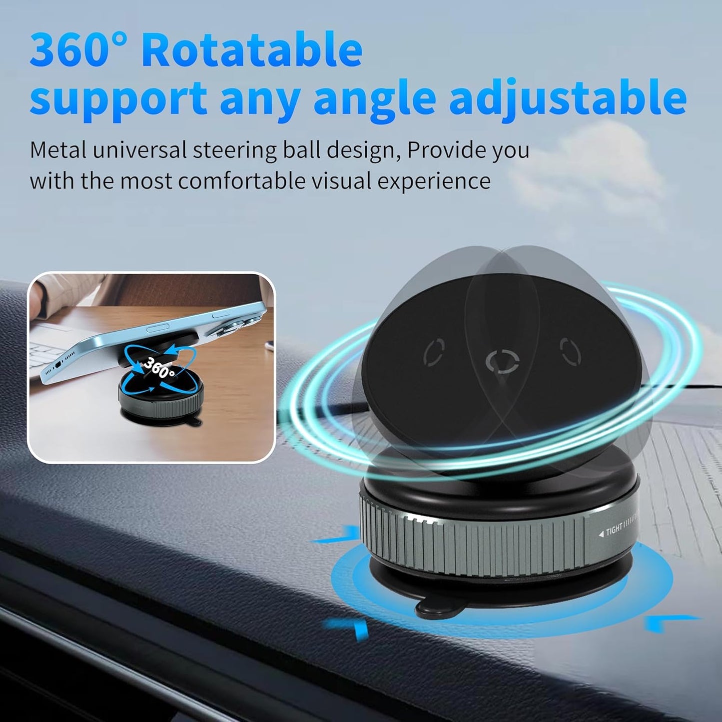 Premium Magnetic Suction Phone Holder